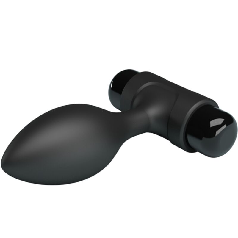 Pretty Love - Vibra Butt Plug Anal 10 Vibraciones Negro