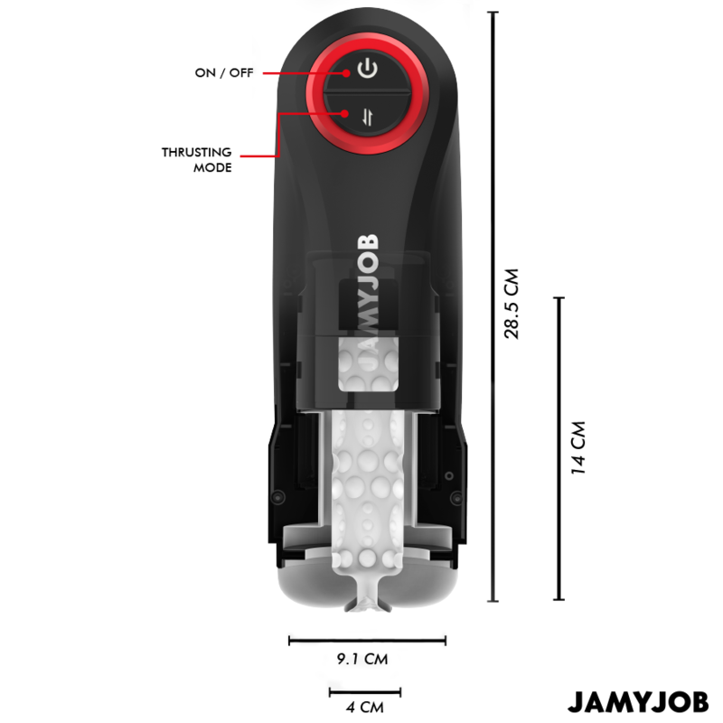 Jamyjob - Gravity Masturbador Vagina Automático 5 Modos Succión