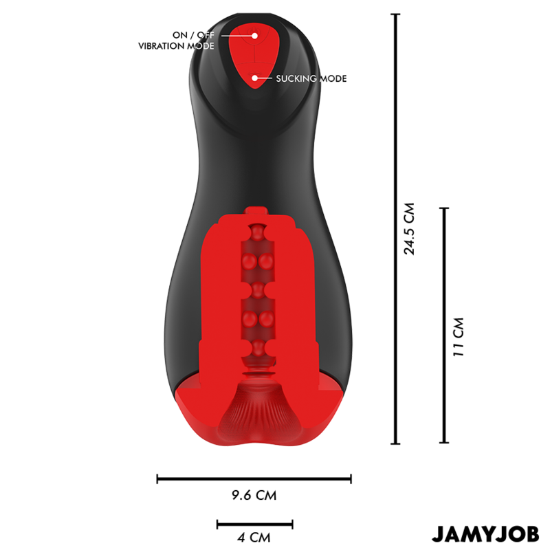 Jamyjob - Core-X Masturbador Automático 5 Modos Succión Y Vibración