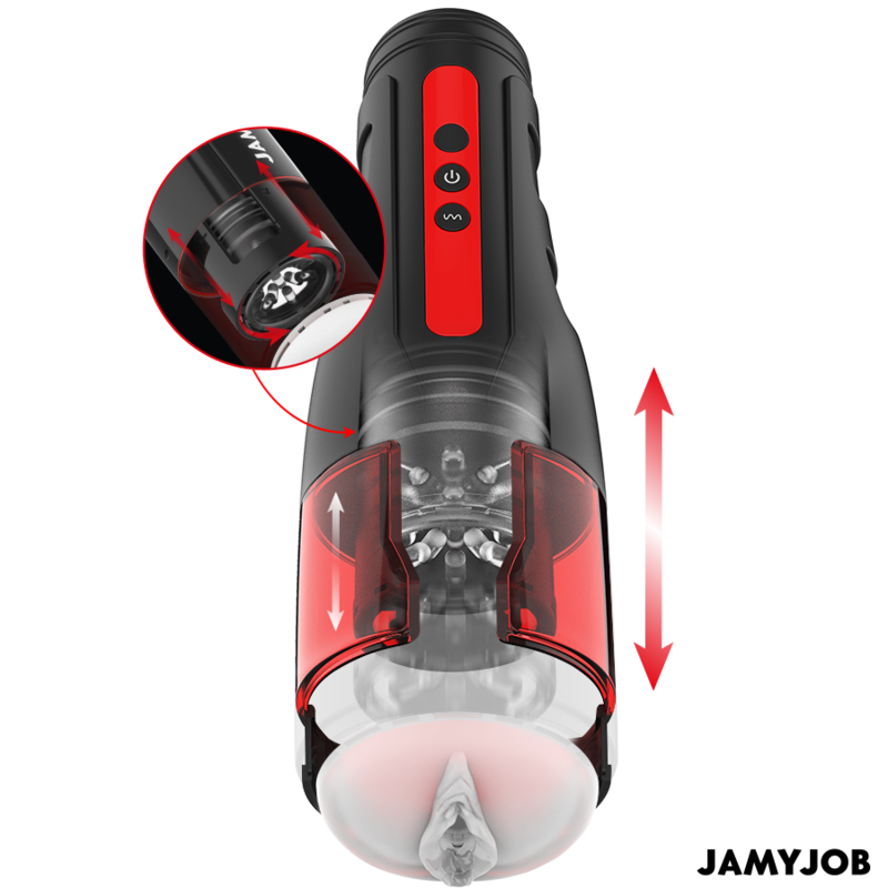 Jamyjob - Cyclone Masturbador Vagina Automático 10 Modos Succión Y Empuje