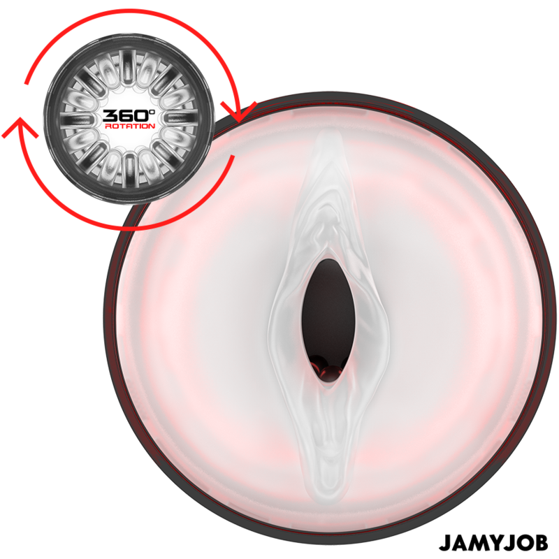 Jamyjob - Cyclone Masturbador Vagina Automático 10 Modos Succión Y Empuje