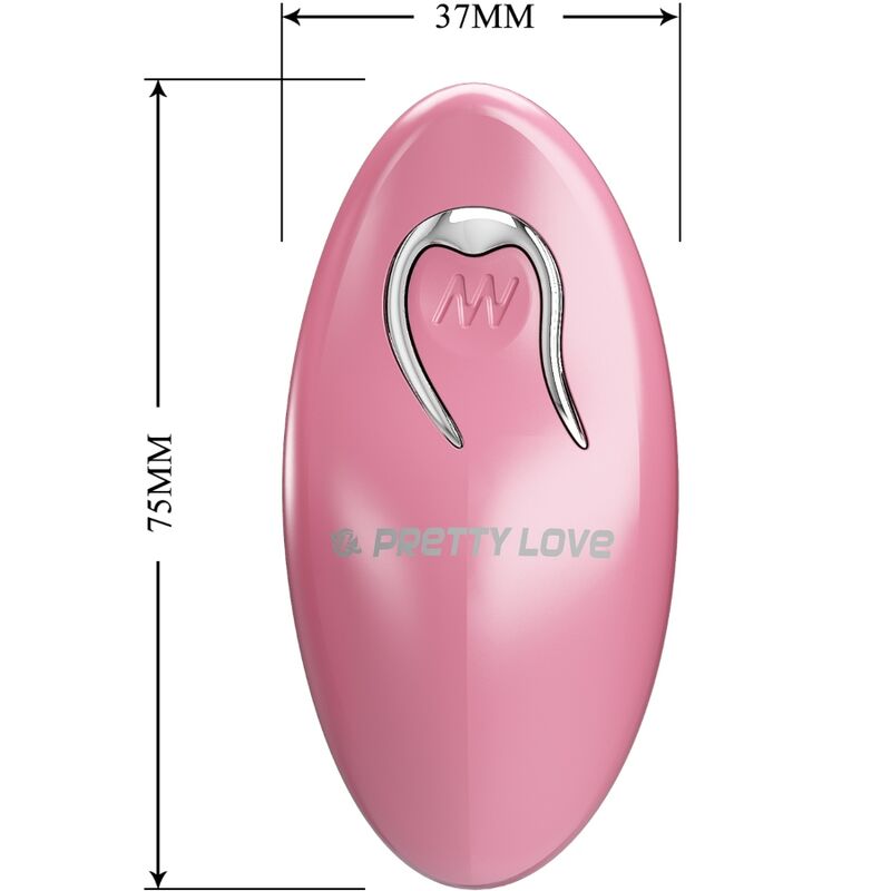 Pretty Love - Cailey Pinzas Para Pezones 10 Vibraciones Control Remoto Rosa