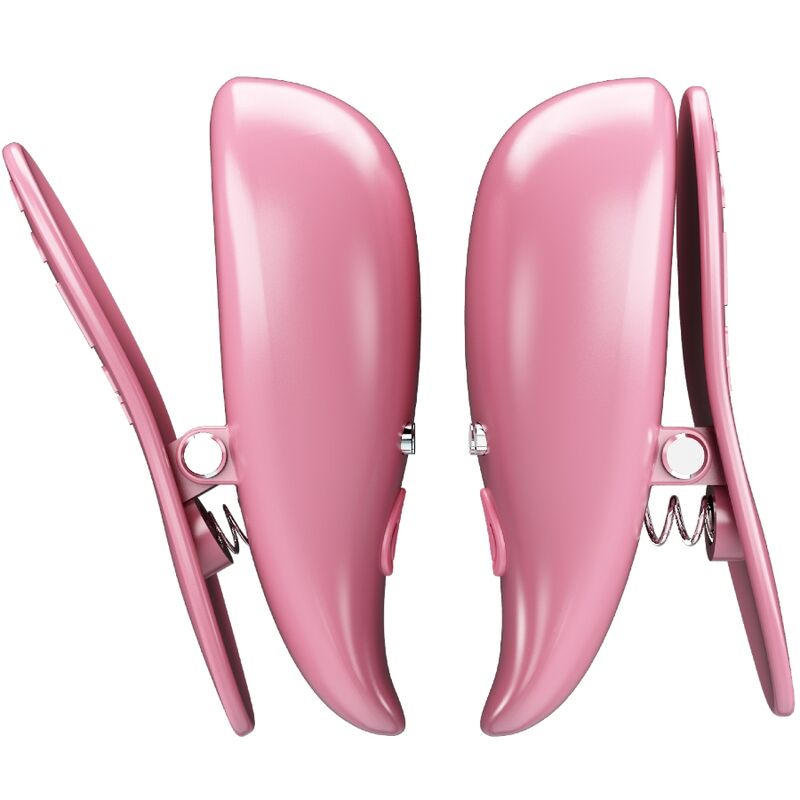 Pretty Love - Cailey Pinzas Para Pezones 10 Vibraciones Control Remoto Rosa