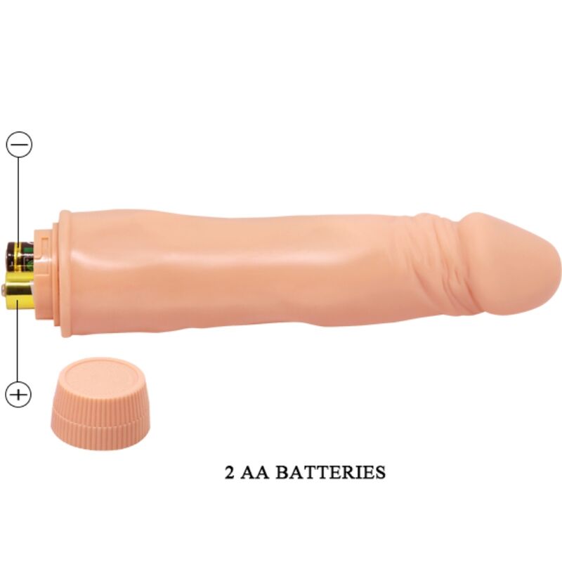 Vibrador Color Natural 21.5 Cm