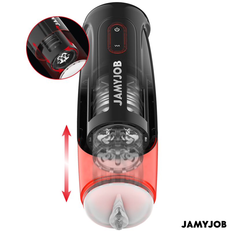 Jamyjob - Storm Masturbador Vagina Automático 10 Modos Succión Y Empuje