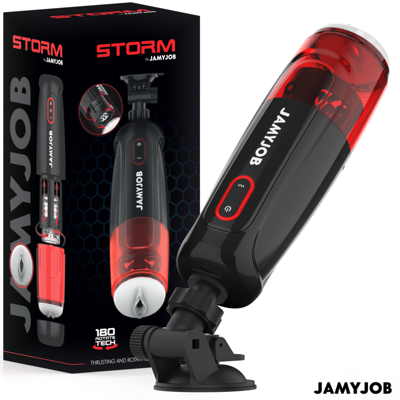 Jamyjob - Storm Masturbador Vagina Automático 10 Modos Succión Y Empuje