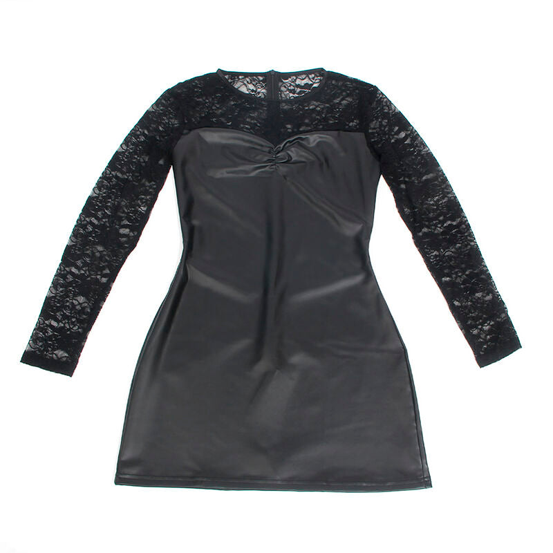 Subblime - 955595 Vestido De Manga Larga Con Encaje Negro S/M