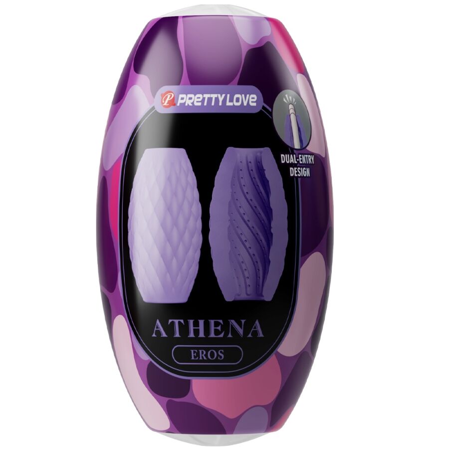 Pretty Love - Athena Eros Masturbador Masculino Silicona Morado