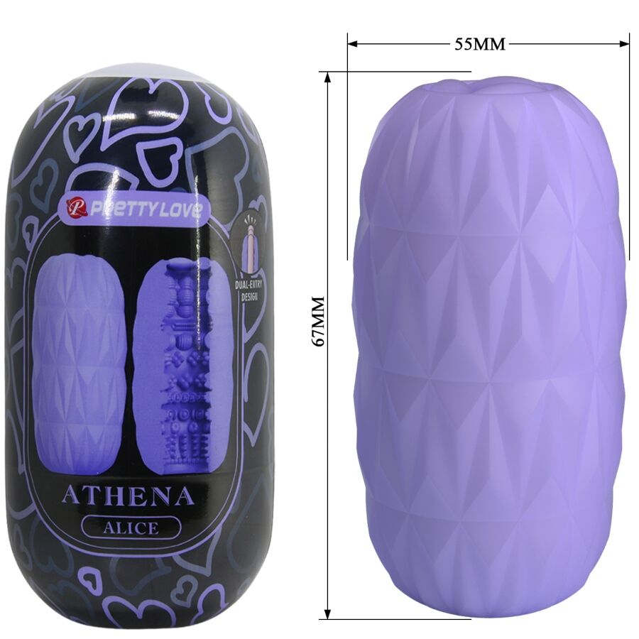 Pretty Love - Athena Alice Pack 15 Masturbadores Masculinos Varios