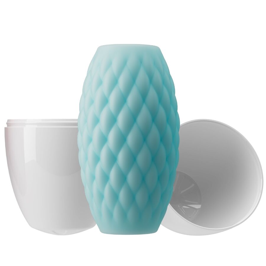 Pretty Love - Athena Eros Masturbador Masculino Silicona Celeste