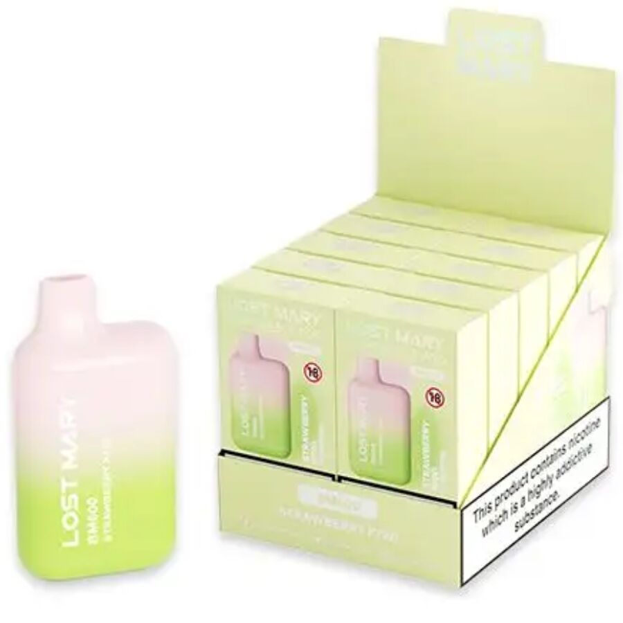 Lost Mary - Bm600 Vaper Nicotina 2% Desechable Sabor Fresa Kiwi