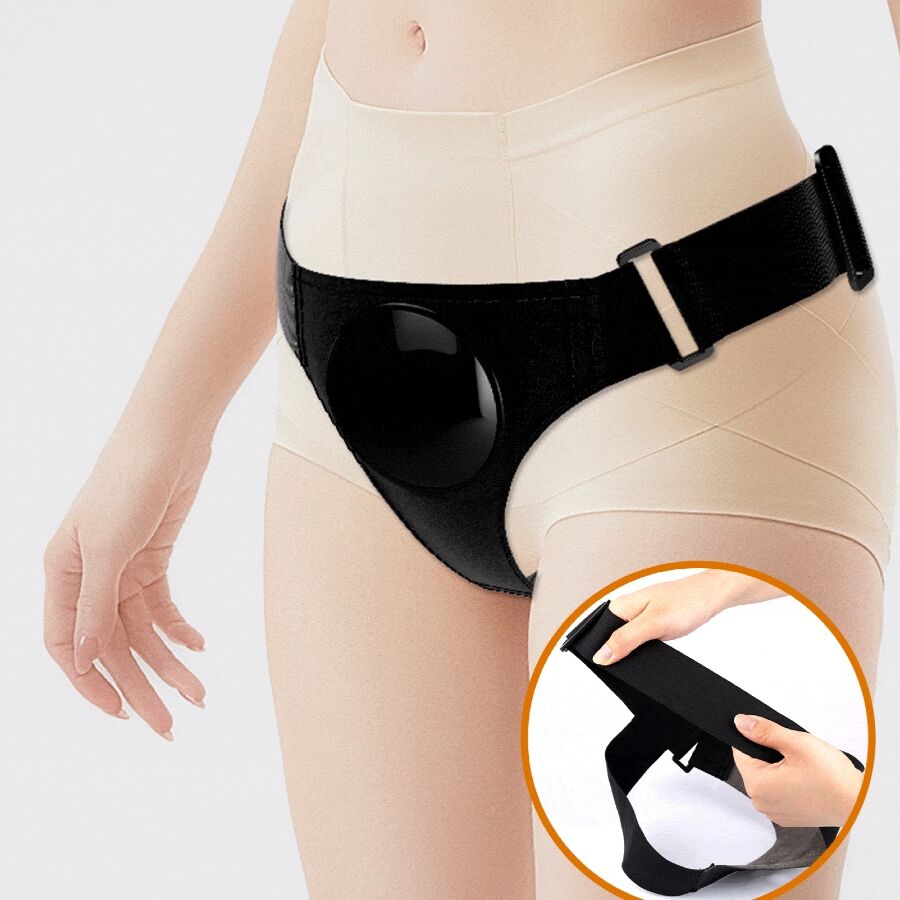 Pretty Love - Kyton Harness Briefs Universal Con Dildo Squirting 19 Cm Mulato