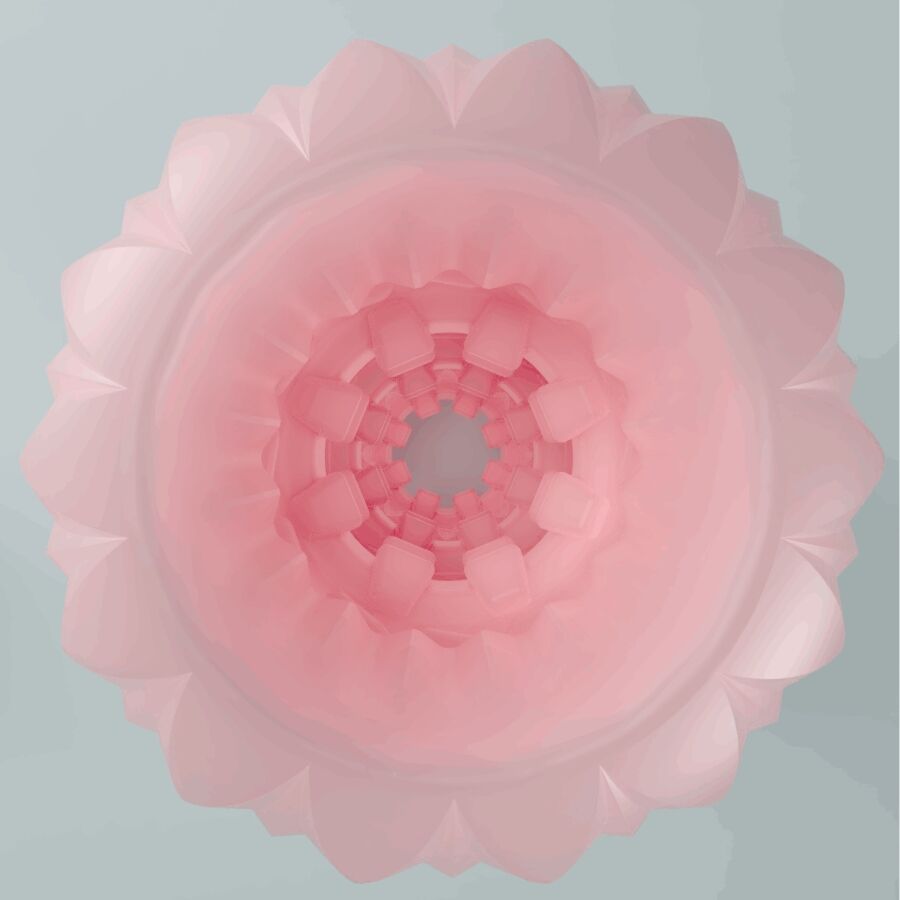 Pretty Love - Athena Alice Masturbador Masculino Rosa