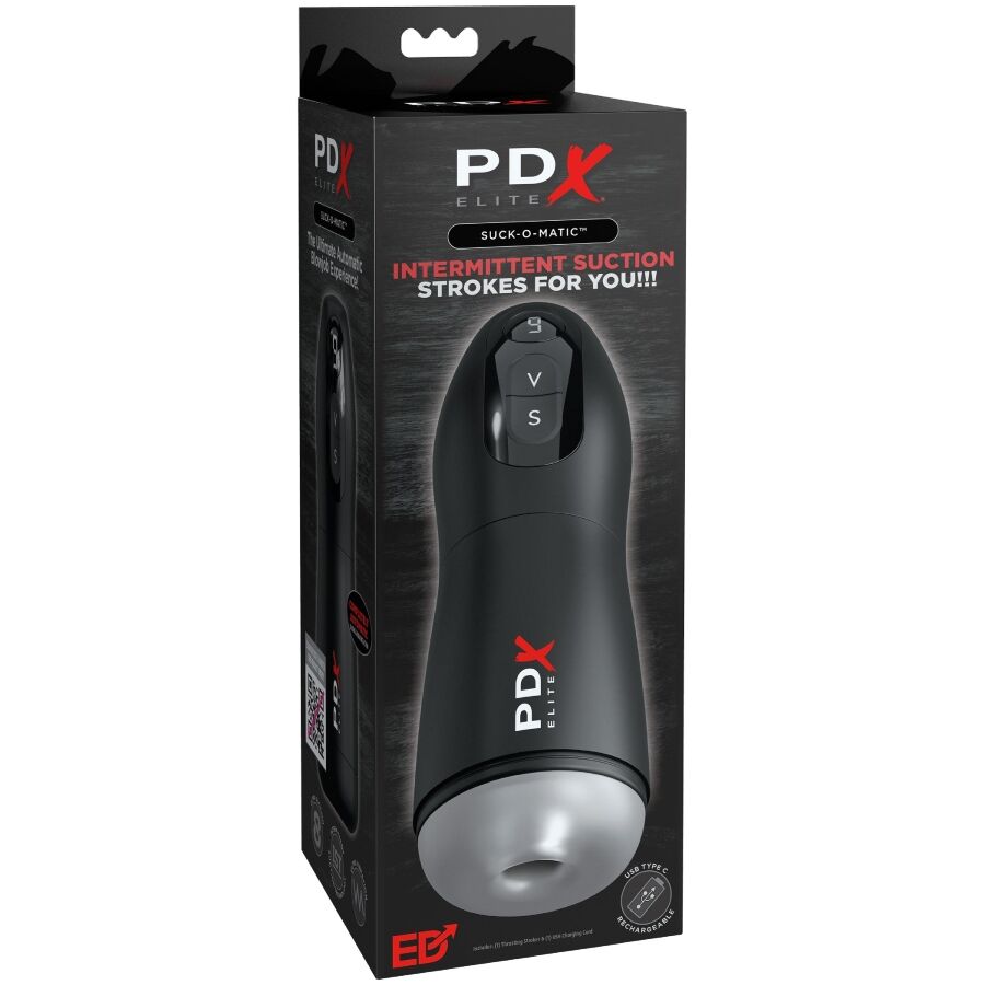 Pdx Elite - Suck-O-Matic Masturbador Automático Con Succión