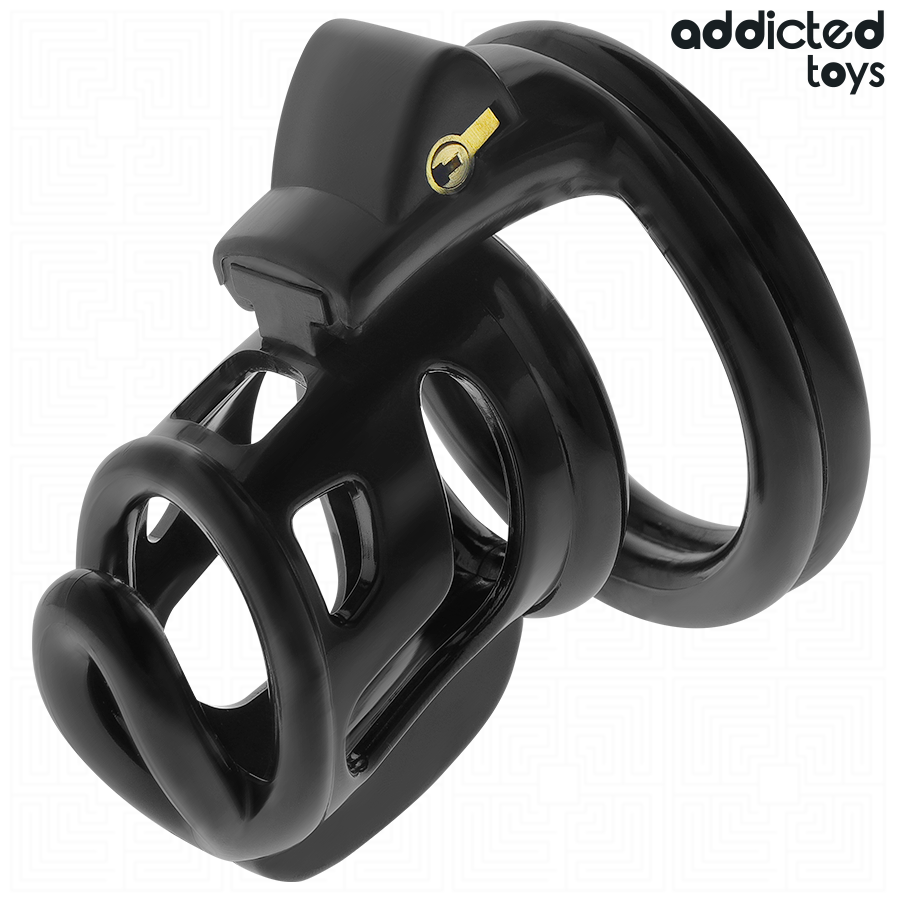 Addicted Toys Locked - Gilden Cage Jaula Para Pene De Silicona 8,5 Cm