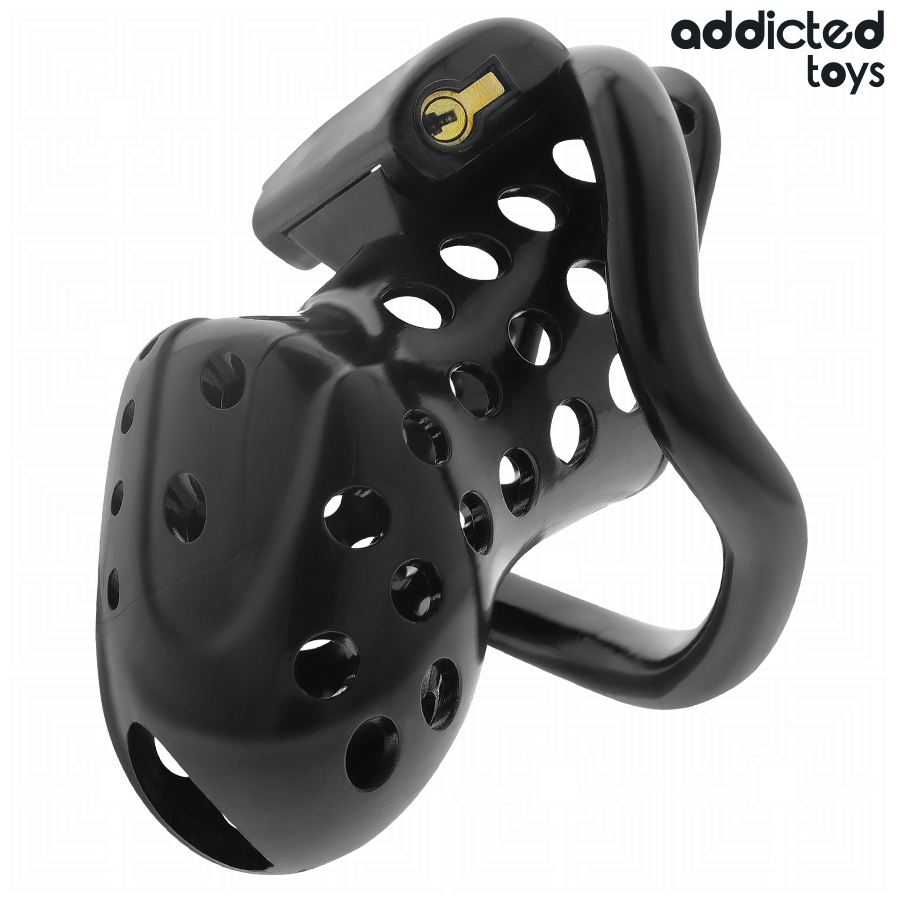 Addicted Toys Locked - Chained Hollow Jaula Para Pene 10,5 Cm