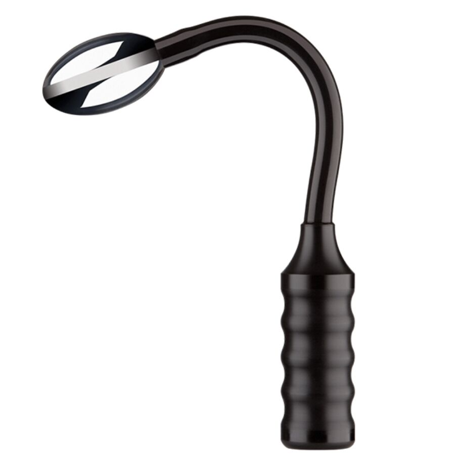 Electrastim Depth Charge Flexible Electro Probe Masajeador De Próstata Negro Metal, Silicio 1 Pieza(S)