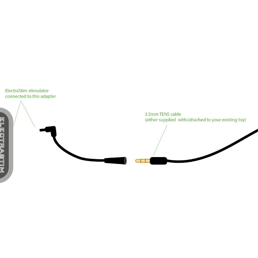Electrastim - Adaptador Estándar A Conector 3.5 Mm