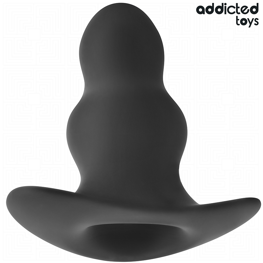 Addicted Toys - Plug Anal Hueco Silicona Talla S 7,3 Cm