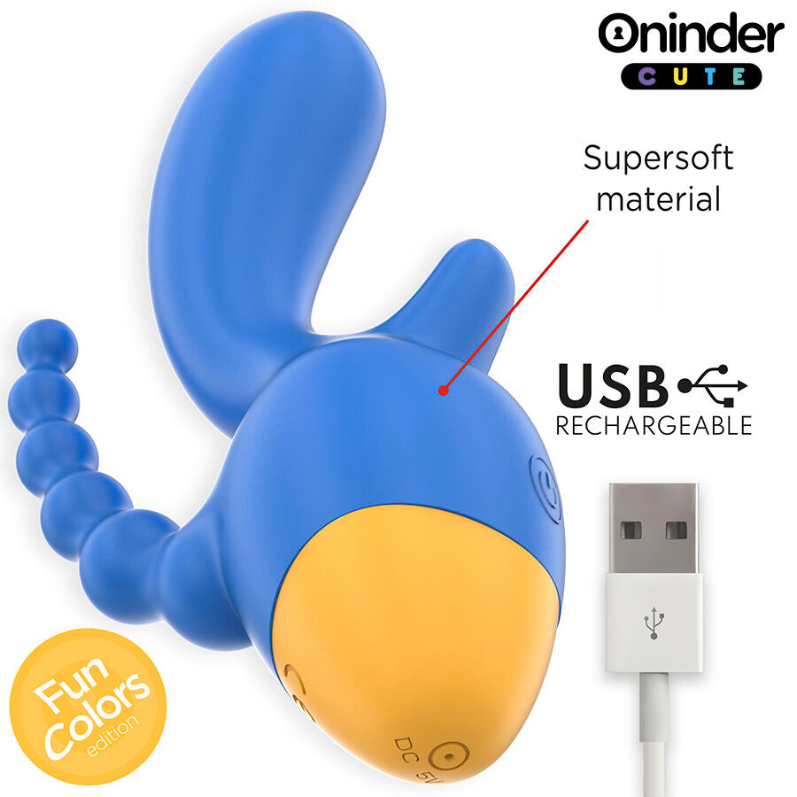 Oninder Cute - Love 3 Some Triple Vibrador - App Mundial Gratuita