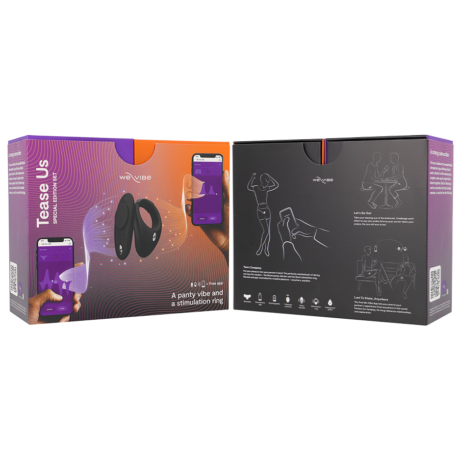 Vibrador We-Vibe - Tease Us Set Bond + Moxie