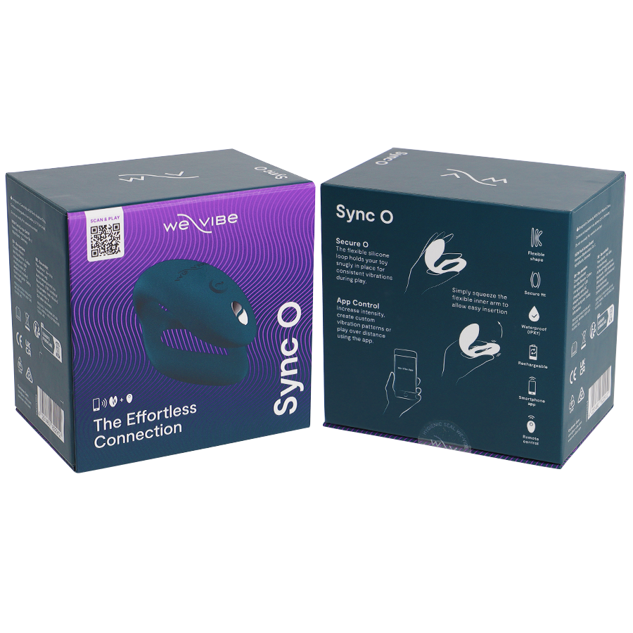 Vibrador Flexible We-Vibe - Sync O  Control Remoto Verde Oscuro