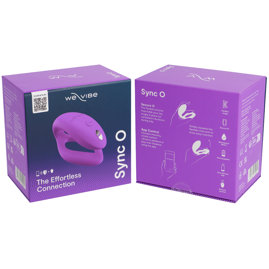 We-Vibe - Sync O Vibrador Flexible Control Remoto Violeta