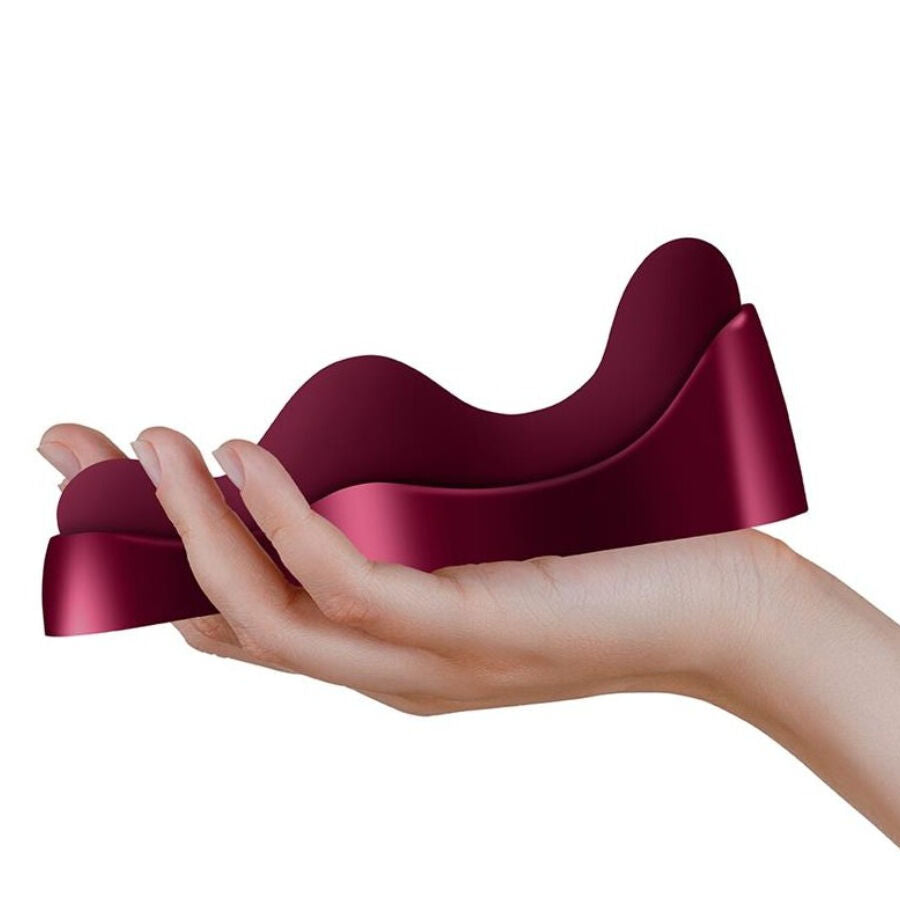 Vibrador Del Punto G Varita Wand  Ruby Glow Blush Rojo