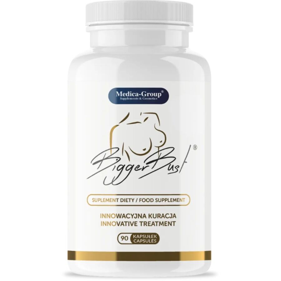 Medica Group - Bigger Bust Reafirmación Del Pecho 90 Cápsulas