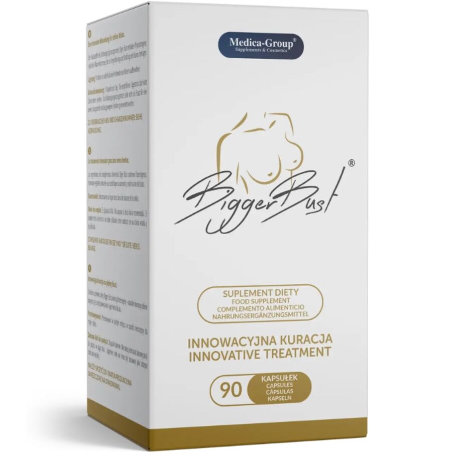 Medica Group - Bigger Bust Reafirmación Del Pecho 90 Cápsulas