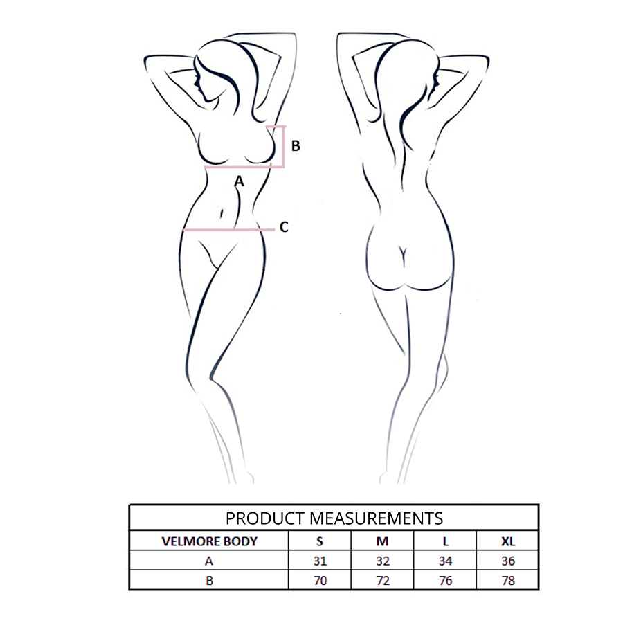 Passion - Velmore Body Negro L/Xl