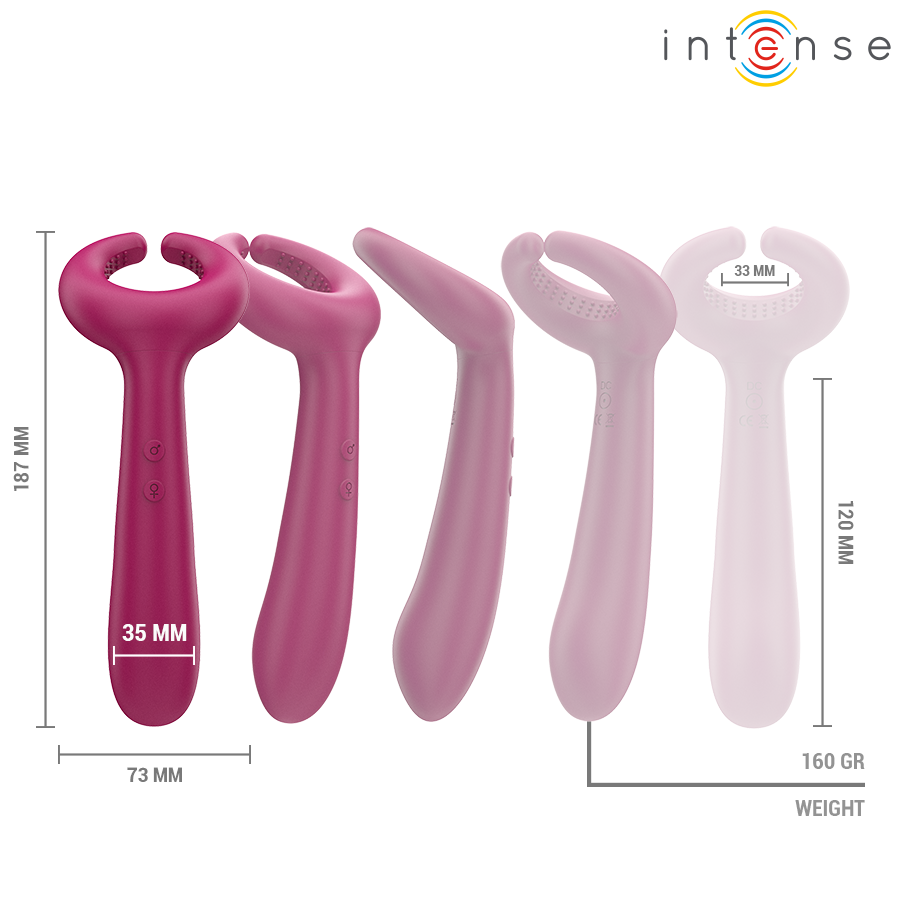 Intense - Rowan Vibrador Inclusivo Para Parejas
