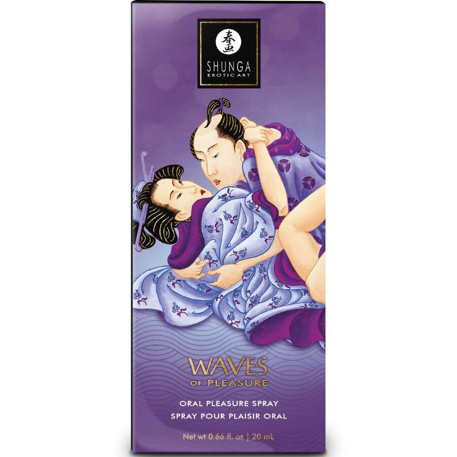 Shunga - Waves Pleasure Spray Oral Seductor Frutas Exóticas 20 Ml