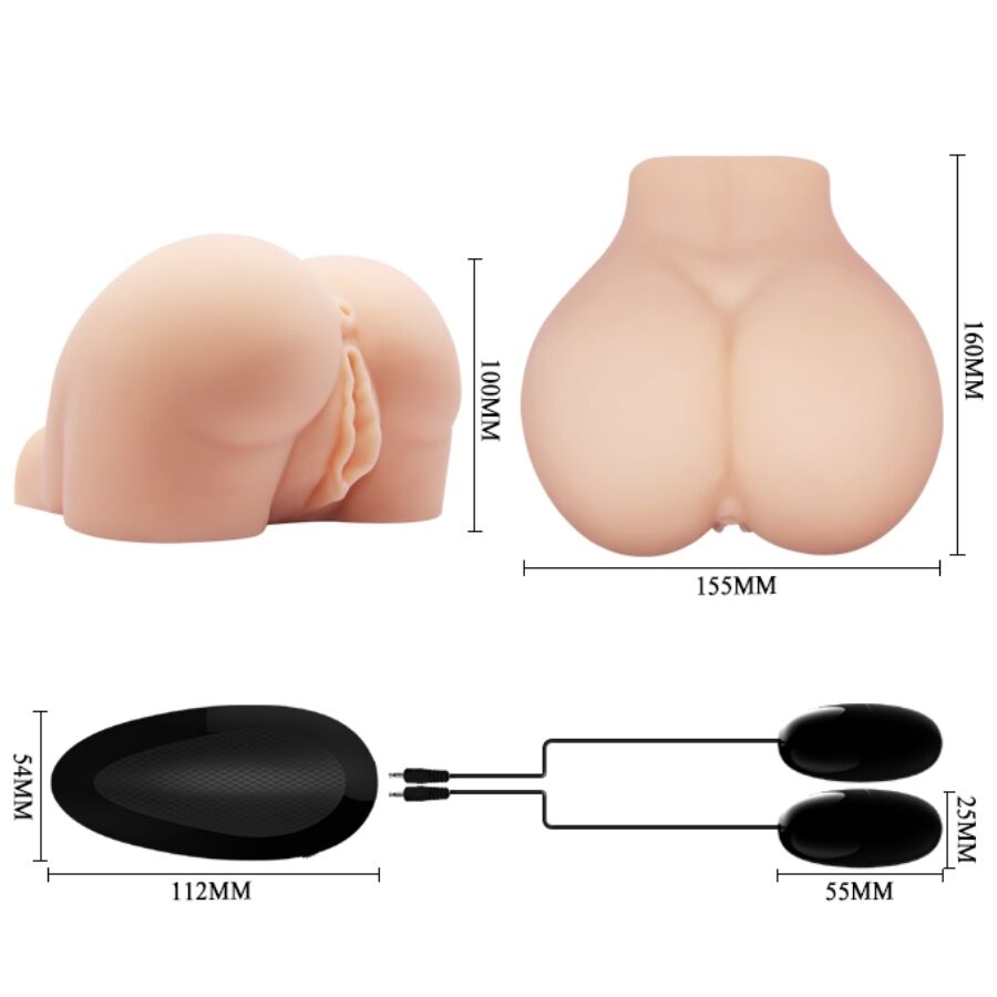 Crazy Bull - Vagina Y Ano Realisticos Con Vibracion Posicion 8