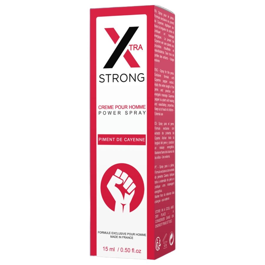 Ruf - X Strong Potente Stray Para El Pene 15 Ml