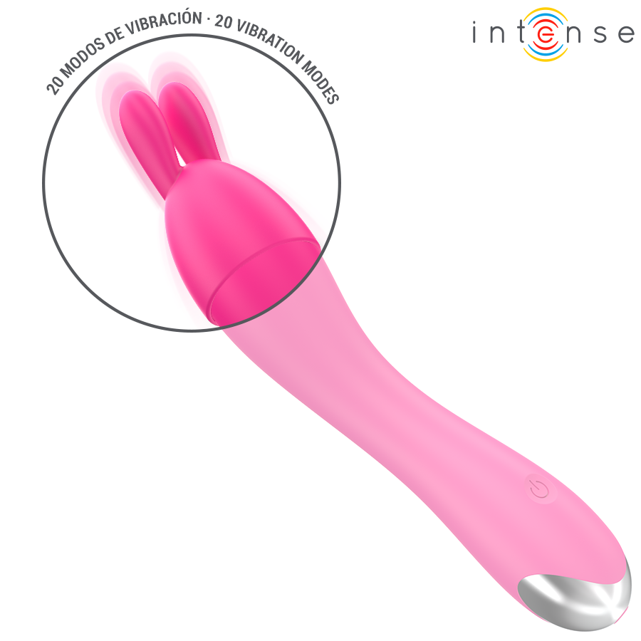 Intense - Cher Vibrador 20 Patrones Con Cabezales Intercambiables