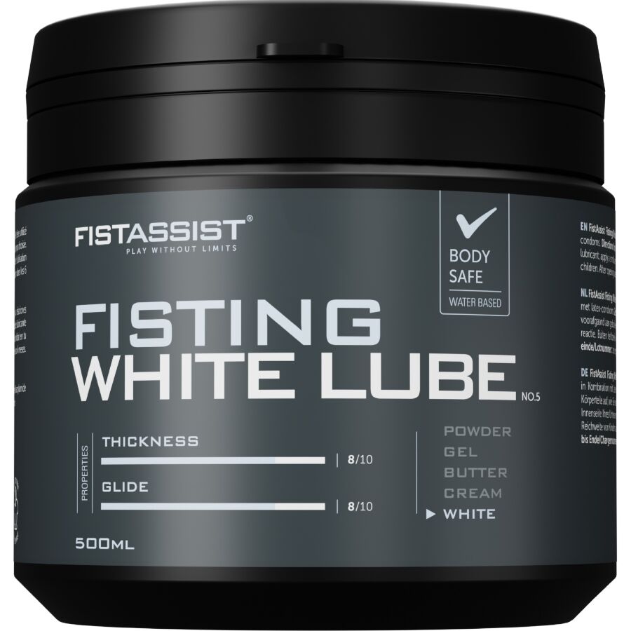 Cobeco - Fist Assist Lubricante Blanco Extraespeso 500 Ml