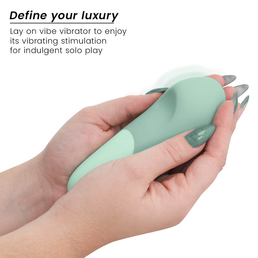 Womanizer - Vibe Vibrador Lay-On Silencioso Verde Claro
