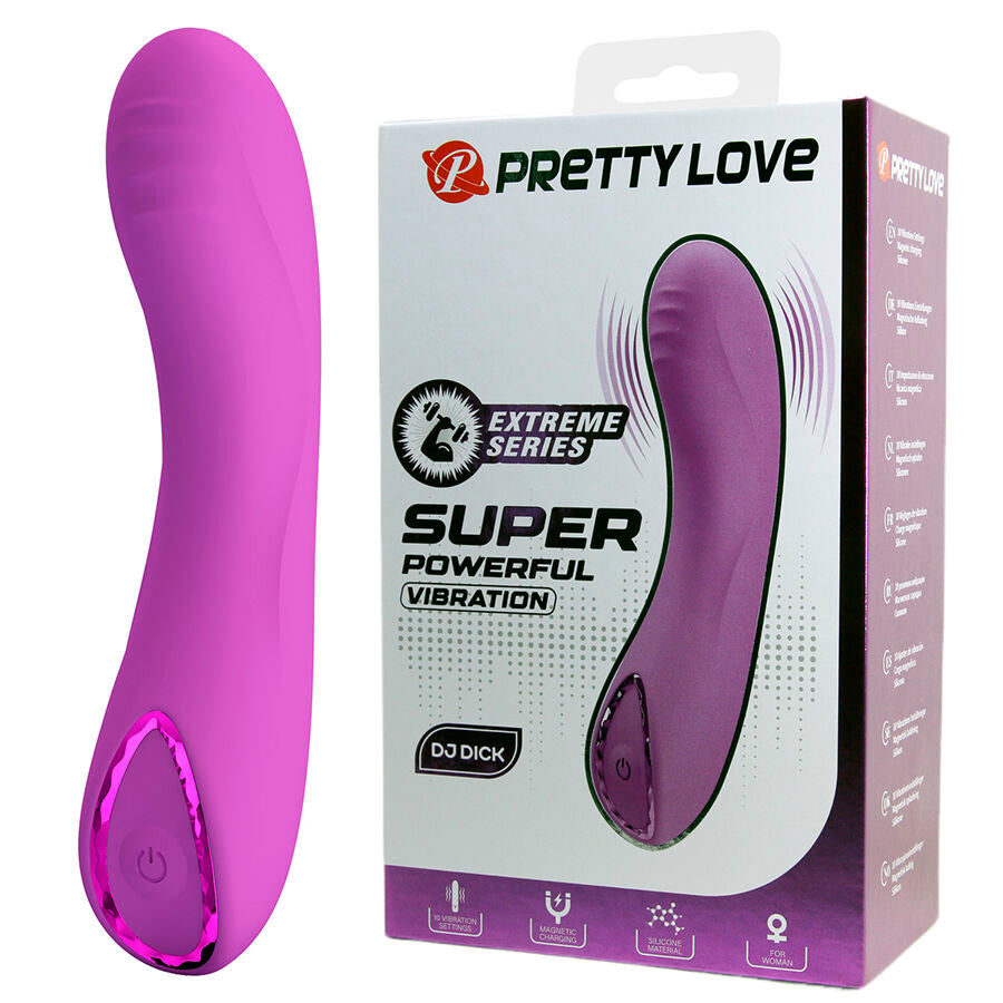 Pretty Love - Dj Dick Vibrador Punto G Morado