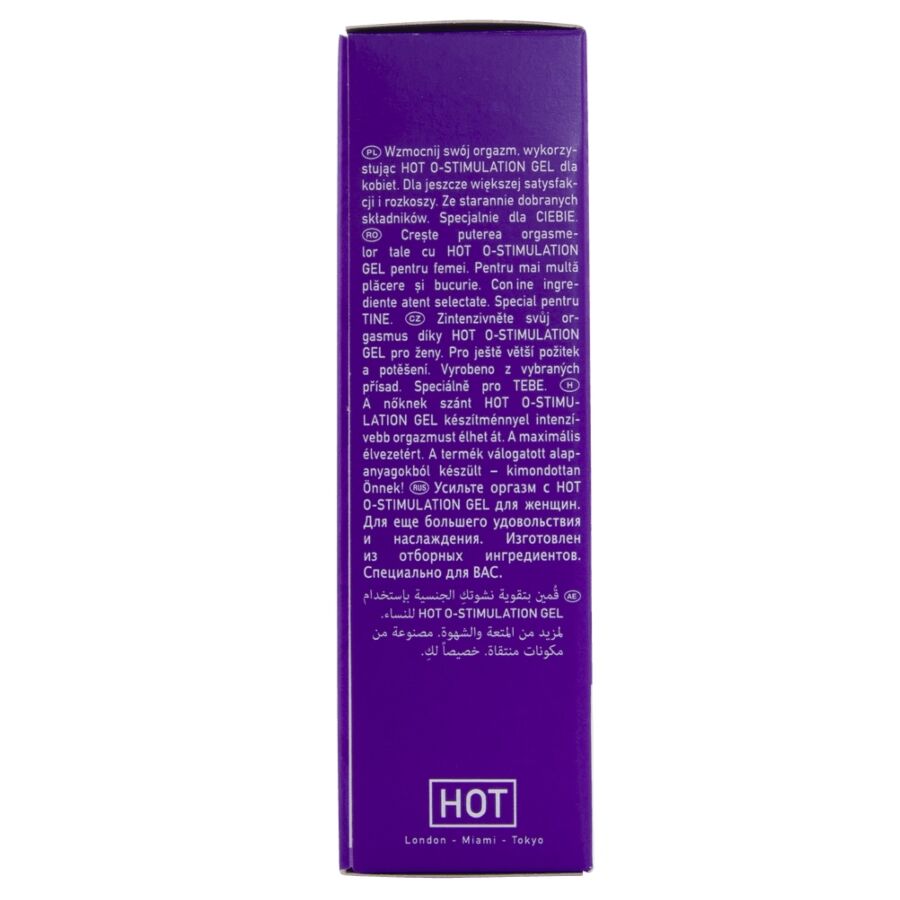 Hot - Gel O-Stimulation Para Mujer 15 Ml