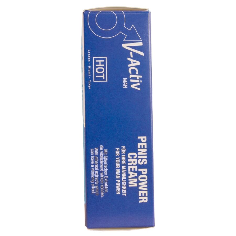 Hot - V-activ Penis Power Crema Para Hombre 50 Ml