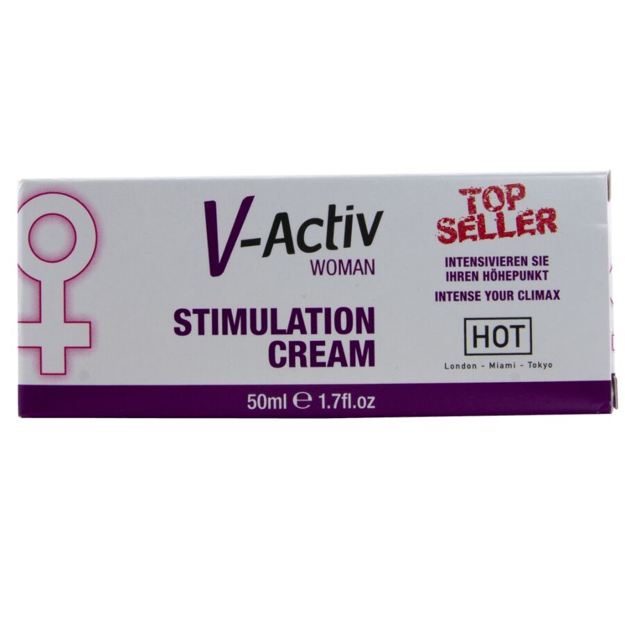 Hot - V-activ Crema Estimulante Para Mujer 50 Ml