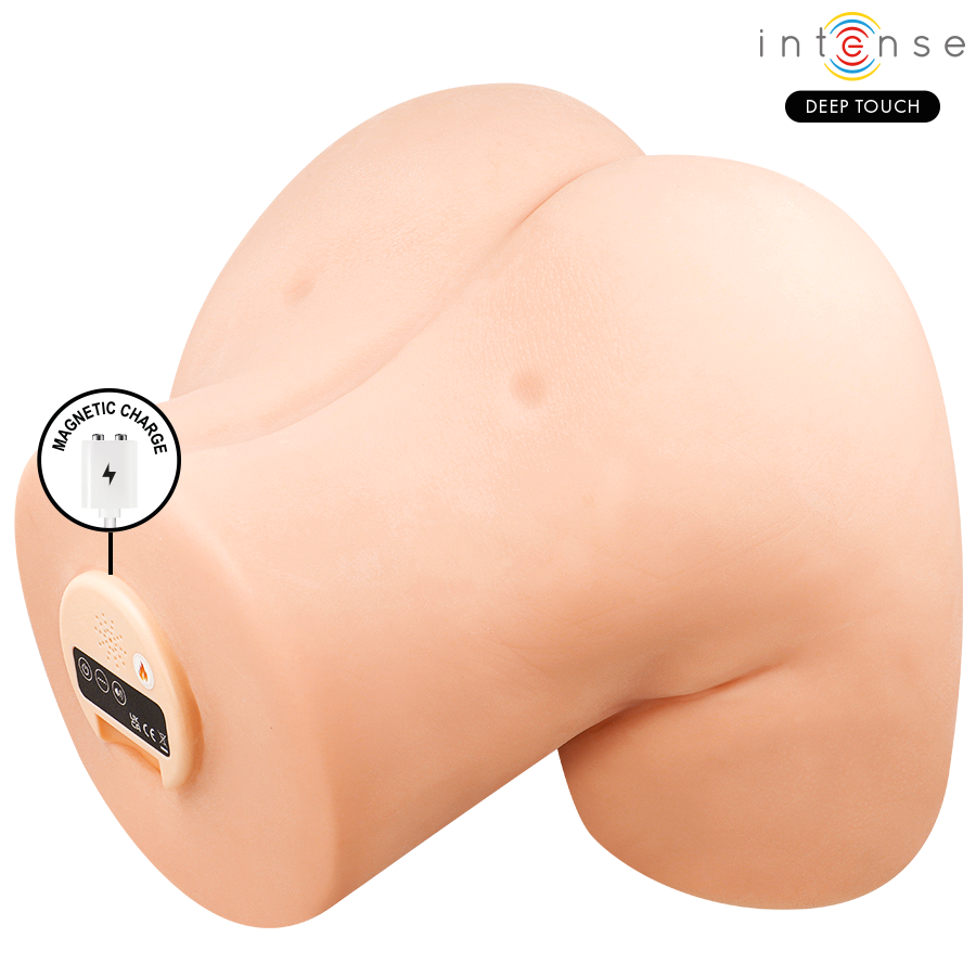 Intense Deep Touch - Julia Masturbador Ano Y Vagina Con Efecto Succión, Calor, Vibración Y Voz Con Control Remoto 9 Kg
