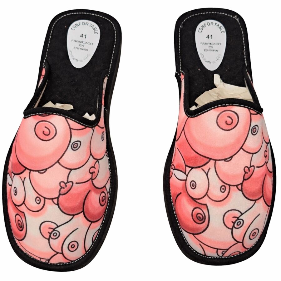 Diablo Picante - Zapatillas Tetas Talla Grande 42-43-44
