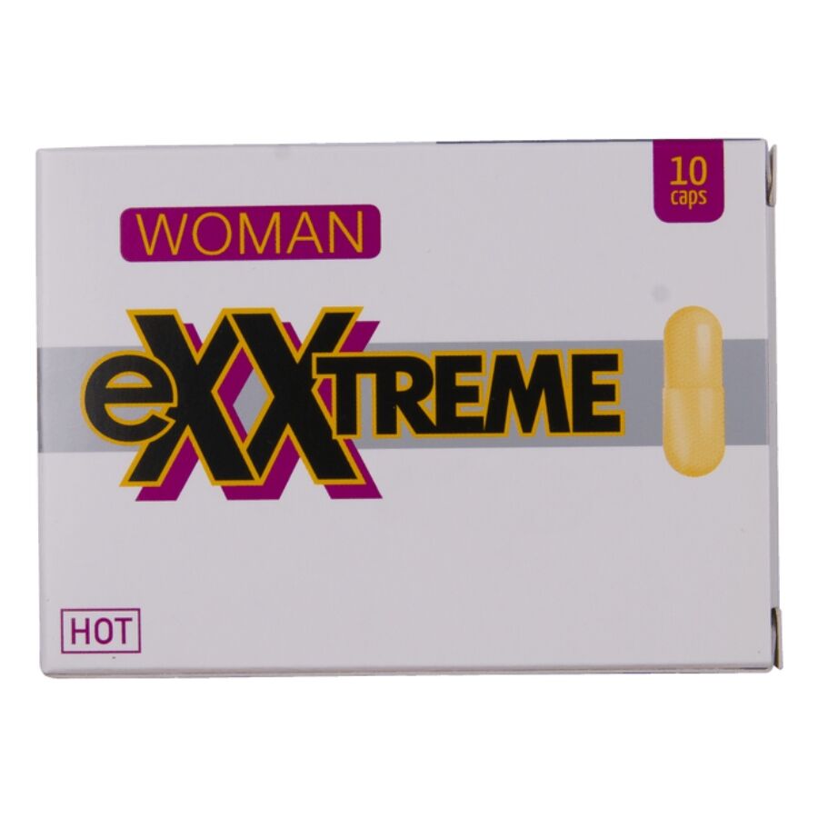 Hot - Exxtreme Cápsulas Aumento Líbido Mujer 10 Cps