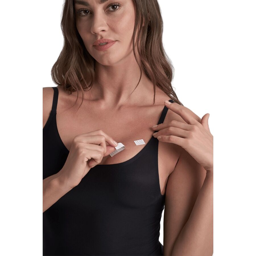 Bye-Bra - Cinta Para Ropa Con Caja Metálica Talla Única