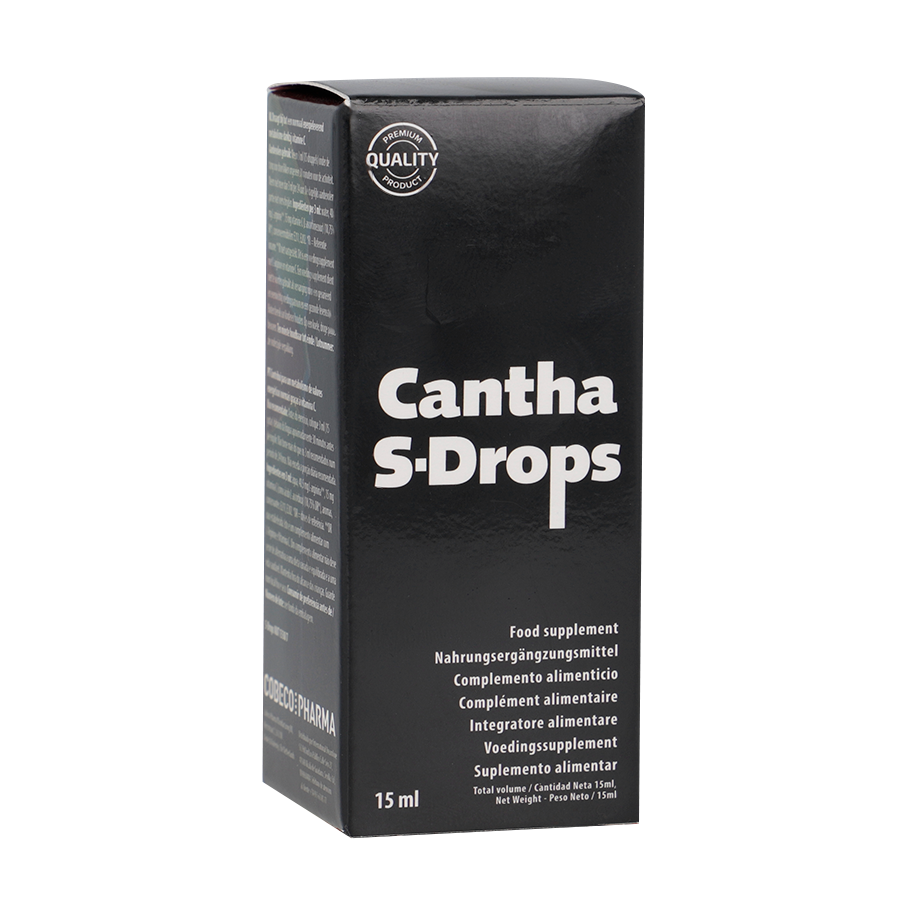 Cantha S-drops – Complemento Alimenticio Con L-arginina Y Vitamina C