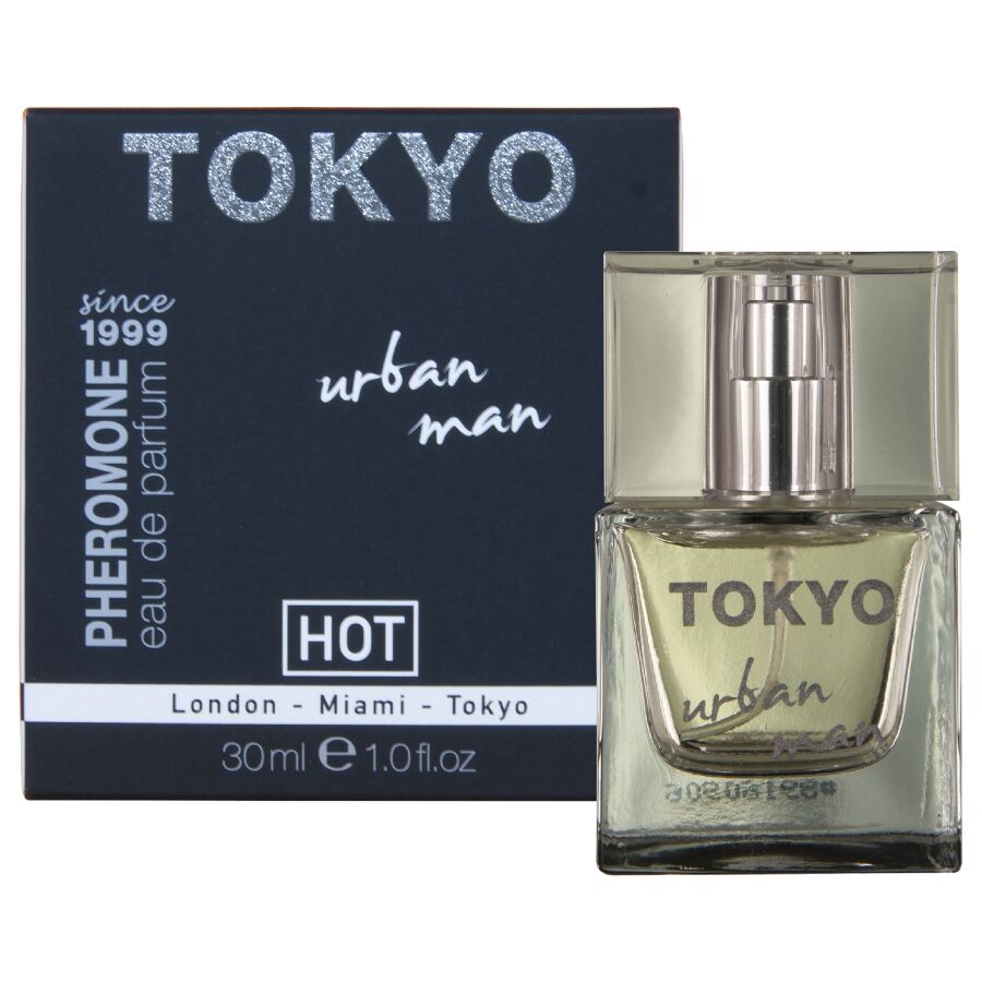 Hot - Perfume Con Feromonas Tokyo Urban Hombre 30 Ml