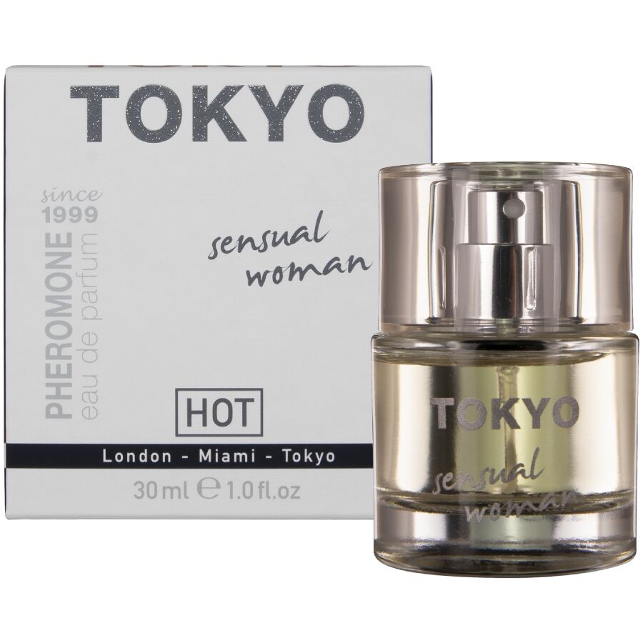 Hot - Perfume Con Feromonas Tokyo Sensual Mujer 30 Ml