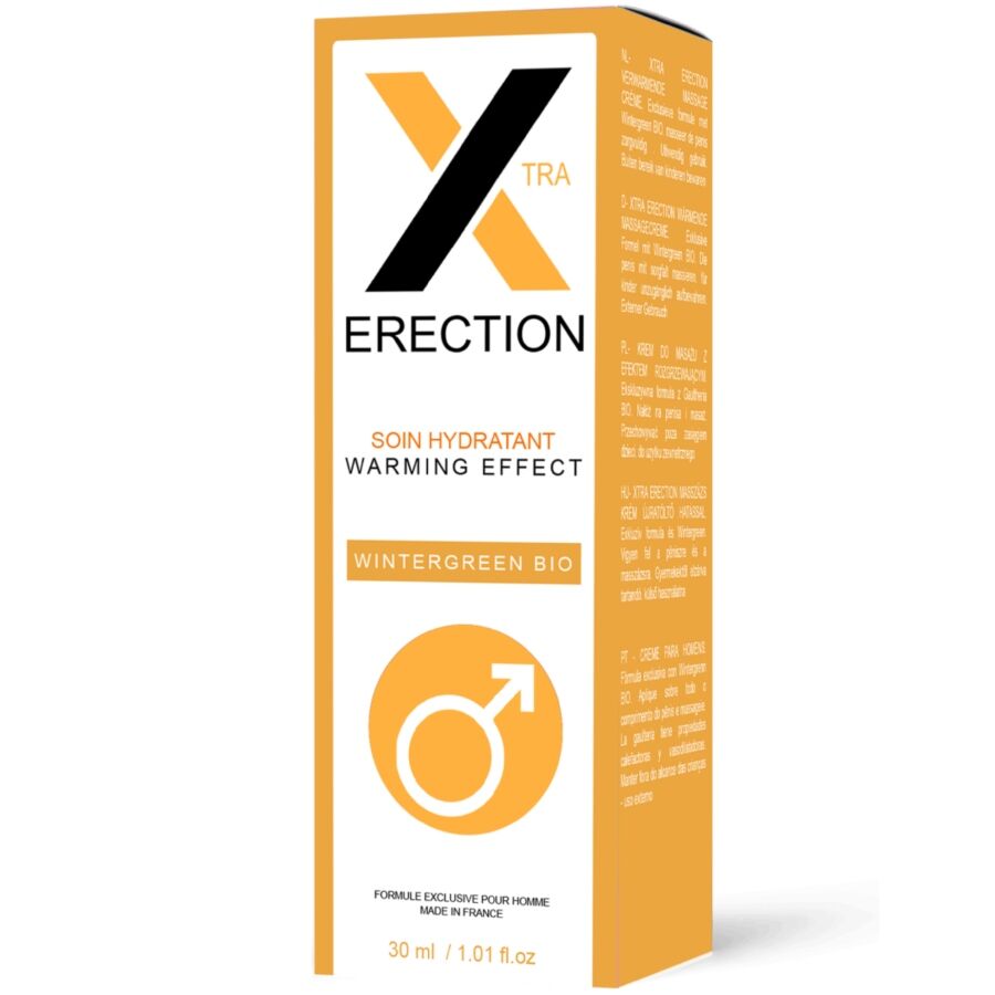 Ruf - X Erection Crema Erección Efecto Calor 30 Ml